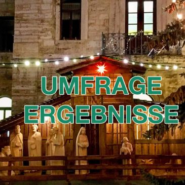 Ergebnisse: Weihnachtsmarktumfrage 2018