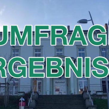 Ergebnisse: Umfrage Bahnhofsgebäude Bad Langensalza