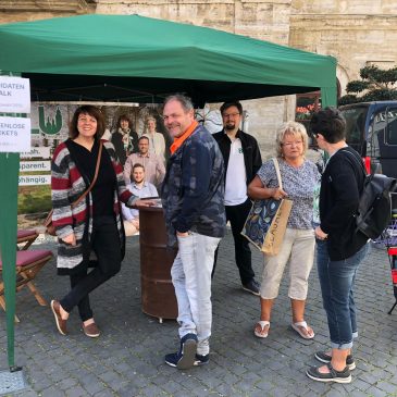 Zwischenfazit des BLU Info-Stands auf dem Mittwochsmarkt