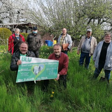 BLU unterstützt die TALISA e.V. in der Kleingartenanlage „Am Volkspark“